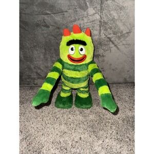 Yo Gabba Gabba Dancing BROBEE‎ Spin Master 15" Sings & Dances TESTED AND WORKS
